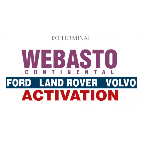 WEBASTO Continental - Ford Land Rover Volvo - I/O Terminal