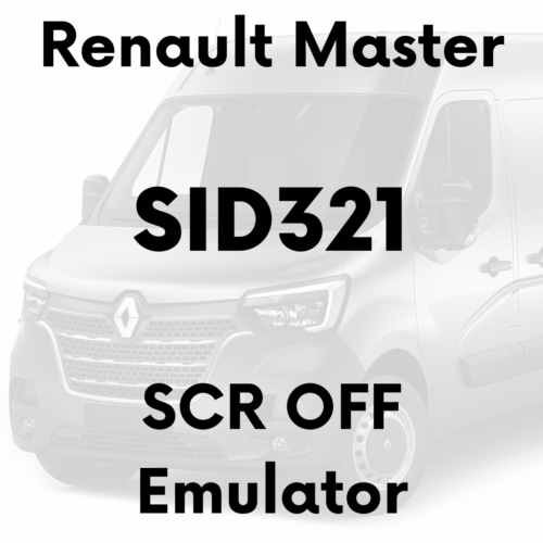 Renault Master SID321- SCR Adblue Emulator